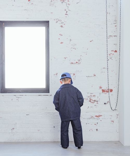 LOWRYS FARM(ローリーズファーム)の「Cデニムカバーオール 177889(カバーオール・キッズ・ネイビー/ブルー・110cm/140cm/150cm/120cm/130cm)」の22枚目の写真