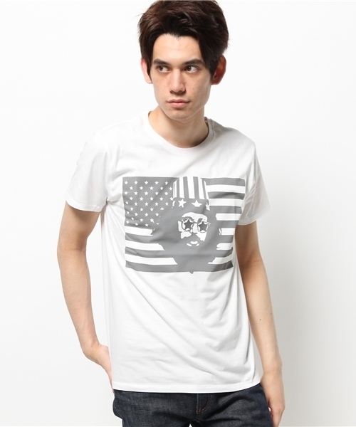 BEAMS T(ビームスティー)の「【SPECIAL PRICE】BEAMS T / FLAG Tシャツ(Tシャツ/カットソー・メンズ・ホワイト/グレー・SMALL/MEDIUM/LARGE/X-LARGE)」の13枚目の写真