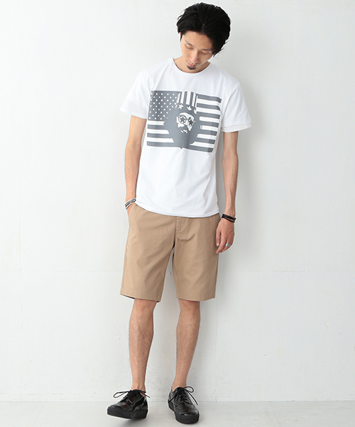 BEAMS T(ビームスティー)の「【SPECIAL PRICE】BEAMS T / FLAG Tシャツ(Tシャツ/カットソー・メンズ・ホワイト/グレー・SMALL/MEDIUM/LARGE/X-LARGE)」の16枚目の写真