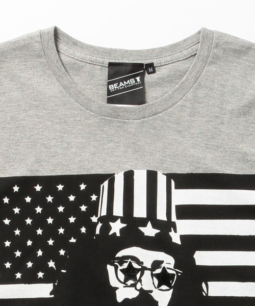 BEAMS T(ビームスティー)の「【SPECIAL PRICE】BEAMS T / FLAG Tシャツ(Tシャツ/カットソー・メンズ・ホワイト/グレー・SMALL/MEDIUM/LARGE/X-LARGE)」の8枚目の写真