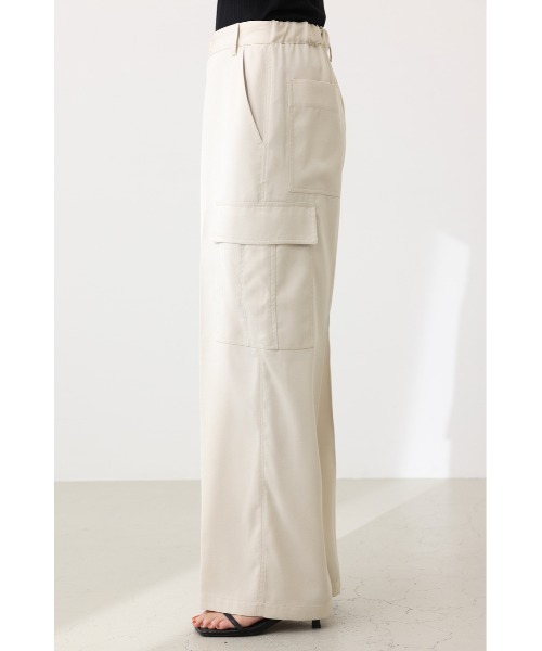 crie conforto（クリーコンフォルト）の「センタープレスカーゴパンツ（カーゴパンツ・レディース・グレイッシュベージュ/カーキ/ネイビー・SMALL/MEDIUM）」の17枚目の写真