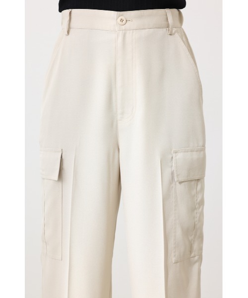 crie conforto（クリーコンフォルト）の「センタープレスカーゴパンツ（カーゴパンツ・レディース・グレイッシュベージュ/カーキ/ネイビー・SMALL/MEDIUM）」の19枚目の写真