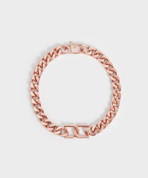 CHARLES & KEITH（チャールズ & キース）の「Gabine ガビーヌ チェーンリンクチョーカーネックレス（ネックレス）」