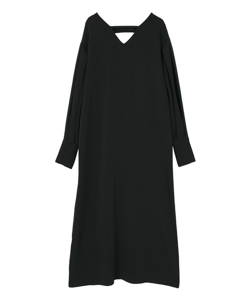 miette（ミエット）の「タックスリーブVネックワンピース（ワンピース・レディース・ブラック/オレンジ/ブルー・FREE）」の19枚目の写真