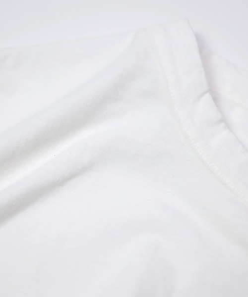 prit（プリット）の「[ prit ] 5分袖ワイドTシャツ（Tシャツ/カットソー・レディース・ピンク/ホワイト/ブラック/グレー・FREE）」の16枚目の写真