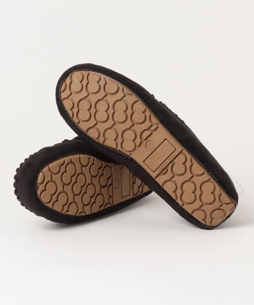 LibertyDoll(リバティードール)の「フラットモカシンレースボアスリッポン(スリッポン・レディース・ライトグレー/ダークグレー/キャメル/ブラック/ダークブラウン/ネイビー/ベージュ・L/M/S/LL)」の8枚目の写真