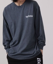 波達(NAMITATSU) 6oz ウルトラコットン プリント ロンT 長袖