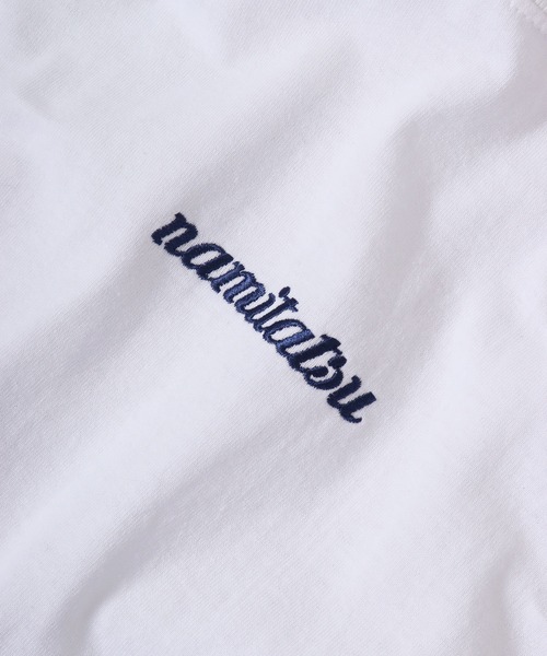 波達(NAMITATSU)（ナミタツ）の「波達(NAMITATSU) 6oz ウルトラコットン プリント ロンT 長袖（Tシャツ/カットソー・メンズ・ホワイト/ネイビー系/ネイビー/チャコール/ホワイト系その他・XL/L/M）」の19枚目の写真
