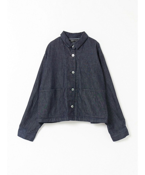 mizuiro ind デニムショートシャツジャケット