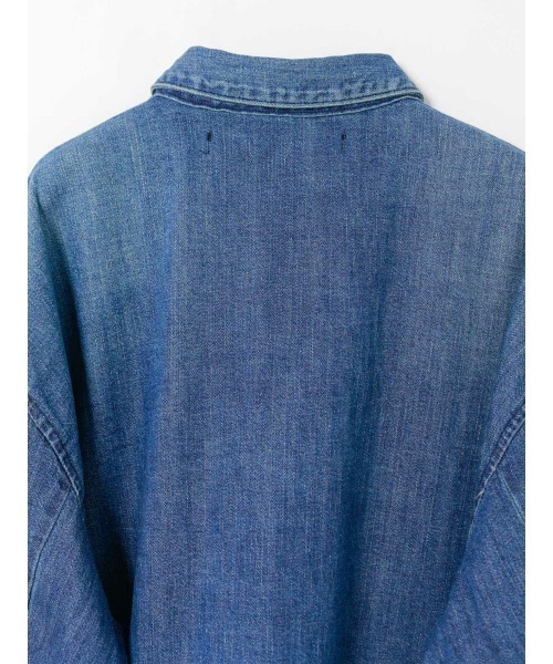 mizuiro ind デニムショートシャツジャケット