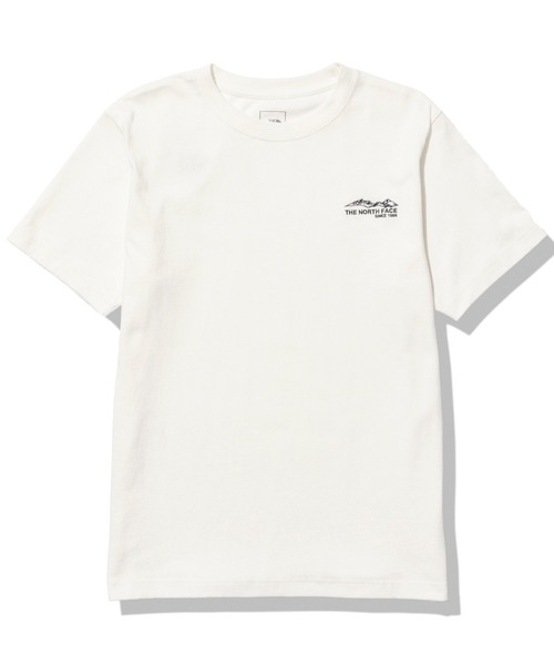 THE NORTH FACE（ザノースフェイス）の「THE NORTH FACE/ザ・ノース・フェイス ONEPOINT GRPCT Tee UVケア ワンポイント/ブランドロゴ クルーネックTシャツ/半袖Tシャツ NT32334（Tシャツ/カットソー・メンズ・ブラック/ネイビー/ホワイト・L/M/XL）」の2枚目の写真