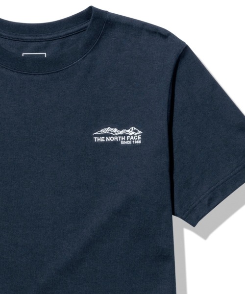 THE NORTH FACE（ザノースフェイス）の「THE NORTH FACE/ザ・ノース・フェイス ONEPOINT GRPCT Tee UVケア ワンポイント/ブランドロゴ クルーネックTシャツ/半袖Tシャツ NT32334（Tシャツ/カットソー・メンズ・ブラック/ネイビー/ホワイト・L/M/XL）」の8枚目の写真