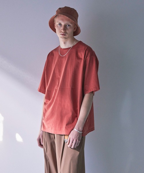 Iroquois(イロコイ)の「PREMIUM HIGH GAYGE HS(Tシャツ/カットソー・メンズ・ネイビー/ベージュ/オレンジ/オフホワイト/ブラック・1/2/3)」の5枚目の写真
