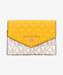 MICHAEL KORS（マイケルコース）の「JET SET CHARM ジップ キーケース エクストラスモール - MKシグネチャー（キーケース/キーアクセサリー）」