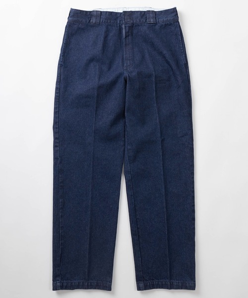 Dickies（ディッキーズ）の「【0】【Dickies/ディッキーズ】　THE ORIGINAL 874　ワイドデニムパンツ/ワークパンツ/13.2ヘビーオンス（デニムパンツ・レディース・インディゴブルー/ダークインディゴブルー/ライトインディゴブルー・28inch/30inch/32inch/34inch/36inch）」の4枚目の写真