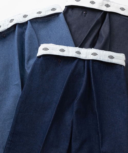 Dickies（ディッキーズ）の「【0】【Dickies/ディッキーズ】　THE ORIGINAL 874　ワイドデニムパンツ/ワークパンツ/13.2ヘビーオンス（デニムパンツ・レディース・インディゴブルー/ダークインディゴブルー/ライトインディゴブルー・28inch/30inch/32inch/34inch/36inch）」の17枚目の写真