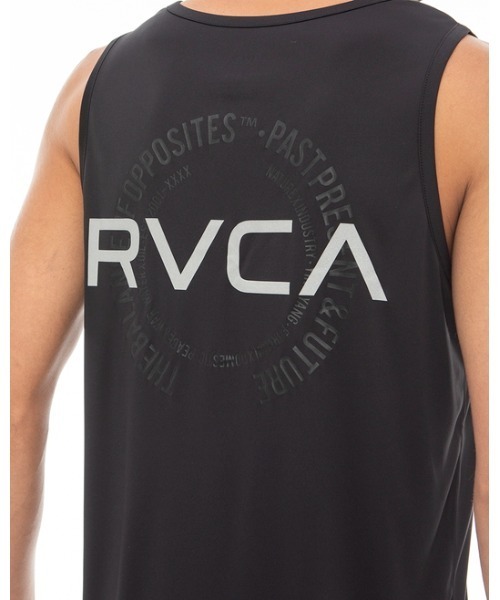 RVCA（ルーカ）の「RVCA SPORT メンズ 【ALWAYS READY】 VA LEVELS TANK ラッシュガード【2023年春夏モデル】/ルーカタンクトップラッシュガード(水着)（ラッシュガード・メンズ・ホワイト/ブラック・SMALL/X-LARGE/MEDIUM/LARGE）」の2枚目の写真