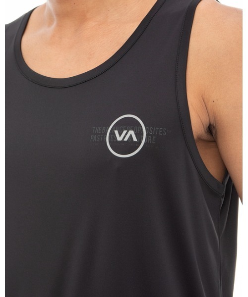 RVCA（ルーカ）の「RVCA SPORT メンズ 【ALWAYS READY】 VA LEVELS TANK ラッシュガード【2023年春夏モデル】/ルーカタンクトップラッシュガード(水着)（ラッシュガード・メンズ・ホワイト/ブラック・SMALL/X-LARGE/MEDIUM/LARGE）」の10枚目の写真