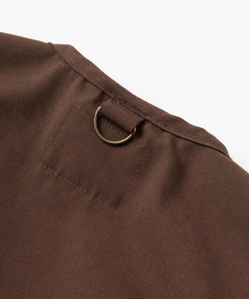 BEN DAVIS（ベンデイビス）の「【BEN DAVIS/ベンデイビス】ブランドロゴ ユーティリティー ベスト/フィッシング ベスト/ ビッグシルエット（ベスト・レディース・ブラック/カーキ/ブラウン・M/L）」の6枚目の写真