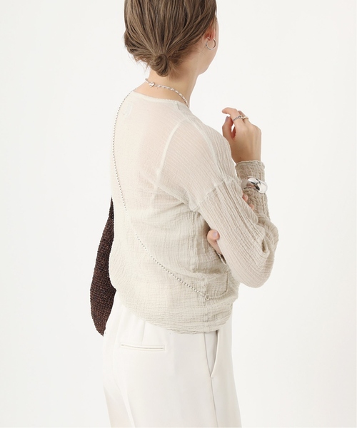 新品タグ付きPlageアトリエフランセ　Tブラウス plage（プラージュ）の「【LES ATELIERS FRANCAIS DE CONFECTION