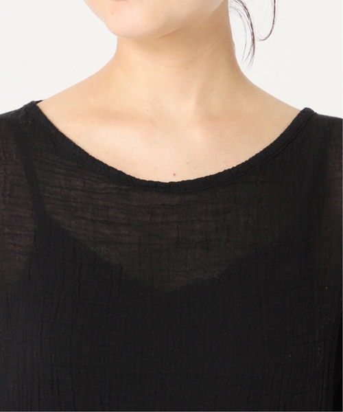 新品　Plage アトリエフランセ　Tシャツブラウス ベージュ 新品】plage プラージュ アトリエフランセ 別注Tブラウス