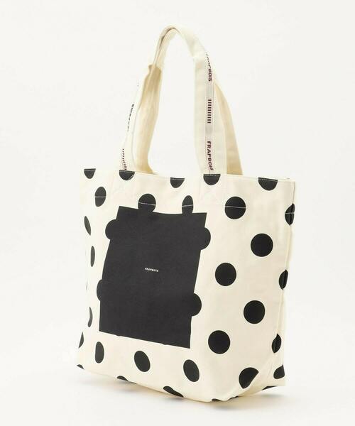 FRAPBOIS（フラボア）の「テイストドット－ト（トートバッグ・レディース・ブラック/ベージュ・FREE）」の20枚目の写真