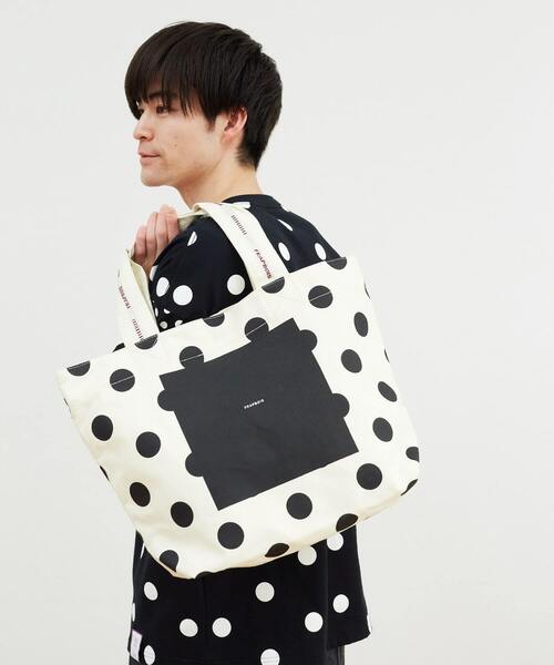FRAPBOIS（フラボア）の「テイストドット－ト（トートバッグ・レディース・ブラック/ベージュ・FREE）」の14枚目の写真