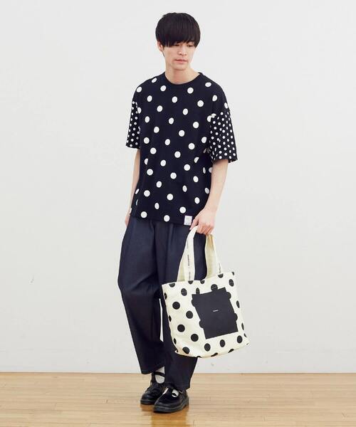 FRAPBOIS（フラボア）の「テイストドット－ト（トートバッグ・レディース・ブラック/ベージュ・FREE）」の18枚目の写真