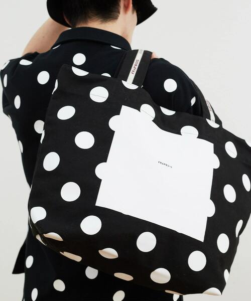 FRAPBOIS（フラボア）の「テイストドット－ト（トートバッグ・レディース・ブラック/ベージュ・FREE）」の19枚目の写真