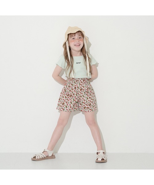 Lycee mine(リセマイン)の「フロントフリルアソートショートパンツ(その他パンツ・キッズ・ピンク/ブラック/ダークブラウン/レッド/ミント・100cm/120cm/140cm/110cm/130cm/150cm)」の16枚目の写真