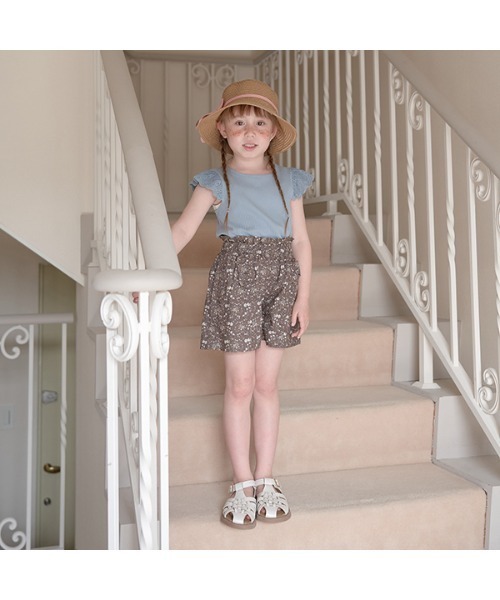 Lycee mine(リセマイン)の「フロントフリルアソートショートパンツ(その他パンツ・キッズ・ピンク/ブラック/ダークブラウン/レッド/ミント・100cm/120cm/140cm/110cm/130cm/150cm)」の14枚目の写真