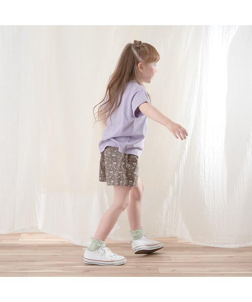Lycee mine(リセマイン)の「フロントフリルアソートショートパンツ(その他パンツ・キッズ・ピンク/ブラック/ダークブラウン/レッド/ミント・100cm/120cm/140cm/110cm/130cm/150cm)」の9枚目の写真