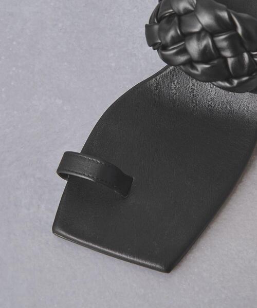 UNITED ARROWS（ユナイテッドアローズ）の「BRADE トング ミュール（サンダル・レディース・ブラック/ダークブラウン・35/35h/36/36h/37/37h/38）」の12枚目の写真