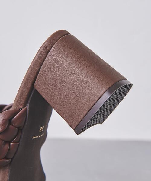 UNITED ARROWS（ユナイテッドアローズ）の「BRADE トング ミュール（サンダル・レディース・ブラック/ダークブラウン・35/35h/36/36h/37/37h/38）」の8枚目の写真