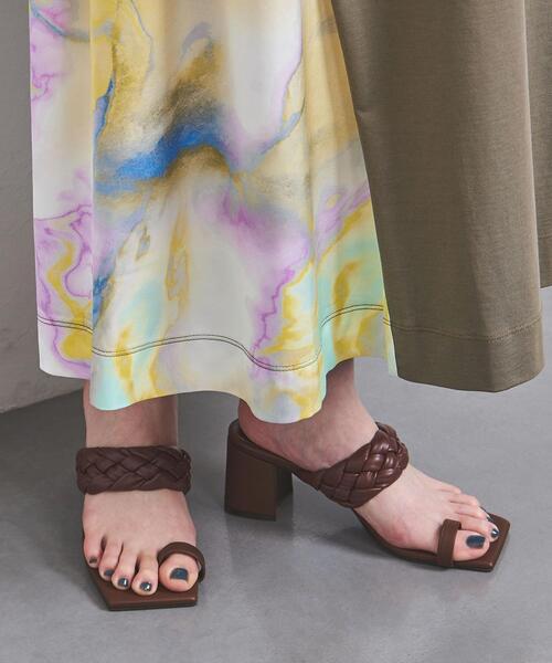 UNITED ARROWS（ユナイテッドアローズ）の「BRADE トング ミュール（サンダル・レディース・ブラック/ダークブラウン・35/35h/36/36h/37/37h/38）」の11枚目の写真