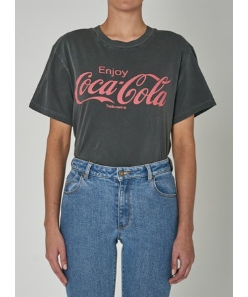 ROLLA'S（ローラス）の「COCA COLA CLASSIC TOMBOY TEE（Tシャツ/カットソー・レディース・スミクロ・8/S/6/XS）」の3枚目の写真
