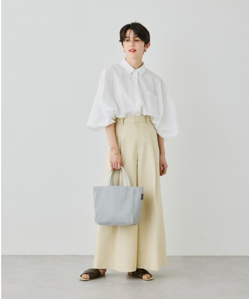 russet（ラシット）の「〔2023SS新作〕エブリデイトートバッグ(CE-1077)（トートバッグ・レディース・ベージュ/グレー・FREE）」の3枚目の写真