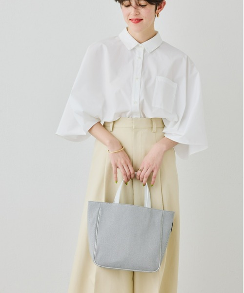 russet（ラシット）の「〔2023SS新作〕エブリデイトートバッグ(CE-1077)（トートバッグ・レディース・ベージュ/グレー・FREE）」の4枚目の写真