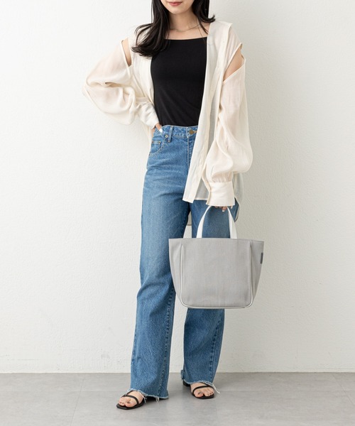 russet（ラシット）の「〔2023SS新作〕エブリデイトートバッグ(CE-1077)（トートバッグ・レディース・ベージュ/グレー・FREE）」の22枚目の写真