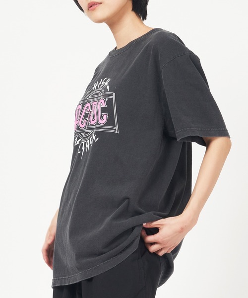 GOOD ROCK SPEED(グッドロックスピード)の「AC/DC TEE(Tシャツ/カットソー・レディース・ブラック・FREE)」の6枚目の写真