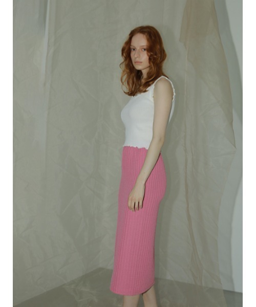 AMAIL（アマイル）の「Vivit time skirt（スカート・レディース・ブルー/ピンク・FREE）」の12枚目の写真