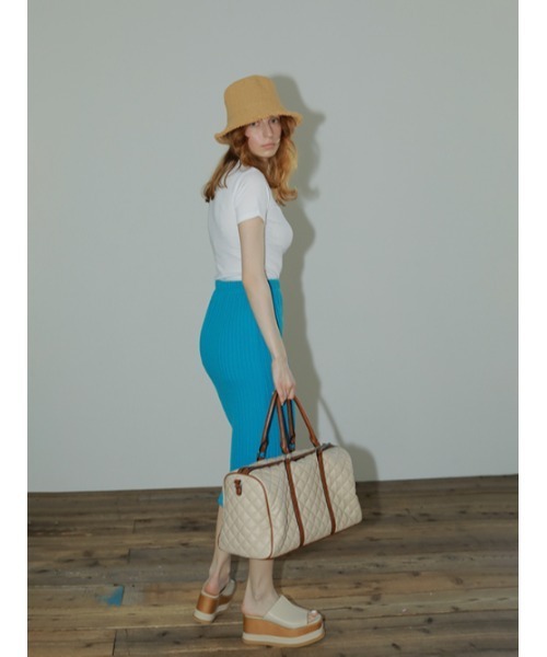 AMAIL（アマイル）の「Vivit time skirt（スカート・レディース・ブルー/ピンク・FREE）」の11枚目の写真