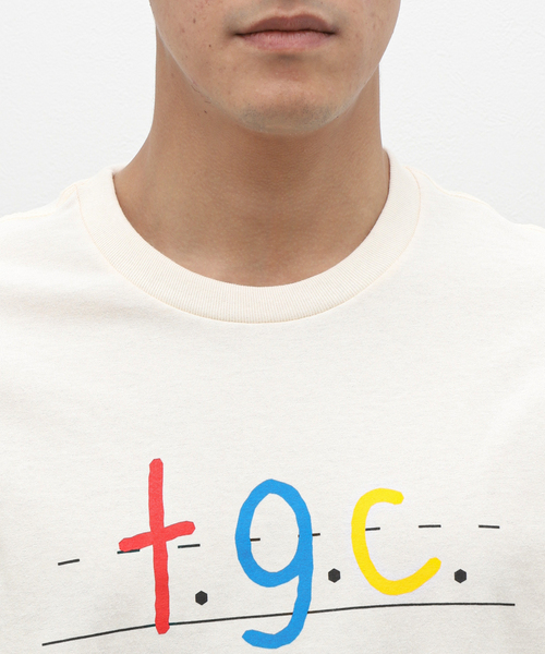 The Good Company(ザグッドカンパニー)の「【THE GOOD COMPANY/ザグッドカンパニー】 SCHOOL TEE:Tシャツ(Tシャツ/カットソー・メンズ・グリーン/アイボリー・MEDIUM/LARGE)」の8枚目の写真
