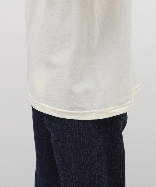 The Good Company(ザグッドカンパニー)の「【THE GOOD COMPANY/ザグッドカンパニー】 SCHOOL TEE:Tシャツ(Tシャツ/カットソー・メンズ・グリーン/アイボリー・MEDIUM/LARGE)」の12枚目の写真