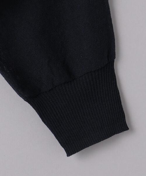 UNITED ARROWS（ユナイテッドアローズ）の「C/LI/N ドルマンスリーブ カーディガン（カーディガン/ボレロ・レディース・オフホワイト/ブラック/ライム/ネイビー・FREE）」の22枚目の写真