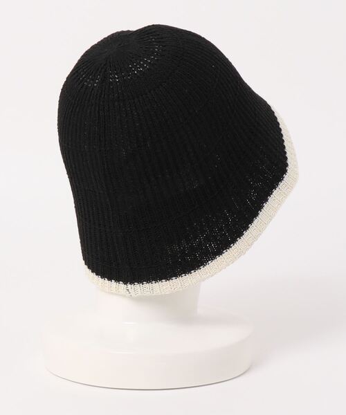 polcadot（ポルカドット）の「ブリムライン サーモメトロハット（ハット・レディース・ベージュ/アイボリー/ブラック・FREE）」の4枚目の写真