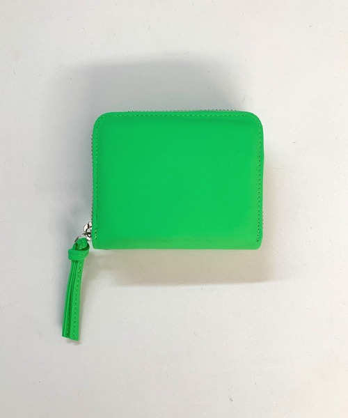 Q(キュー)の「ネオンウォレット(コインケース・レディース・クリアグリーン/フレッシュイエロー・ONE SIZE)」の9枚目の写真