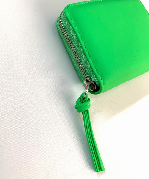 Q(キュー)の「ネオンウォレット(コインケース・レディース・クリアグリーン/フレッシュイエロー・ONE SIZE)」の11枚目の写真