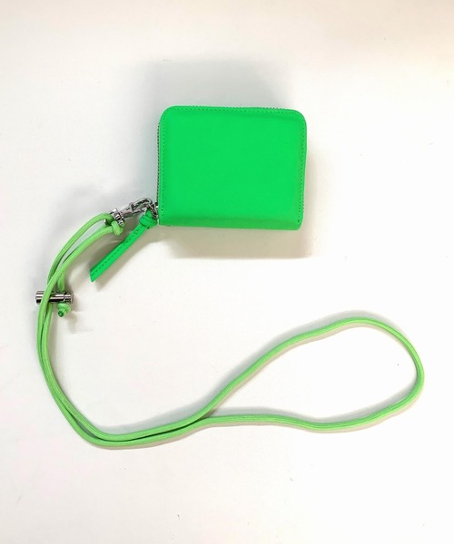 Q(キュー)の「ネオンウォレット(コインケース・レディース・クリアグリーン/フレッシュイエロー・ONE SIZE)」の8枚目の写真