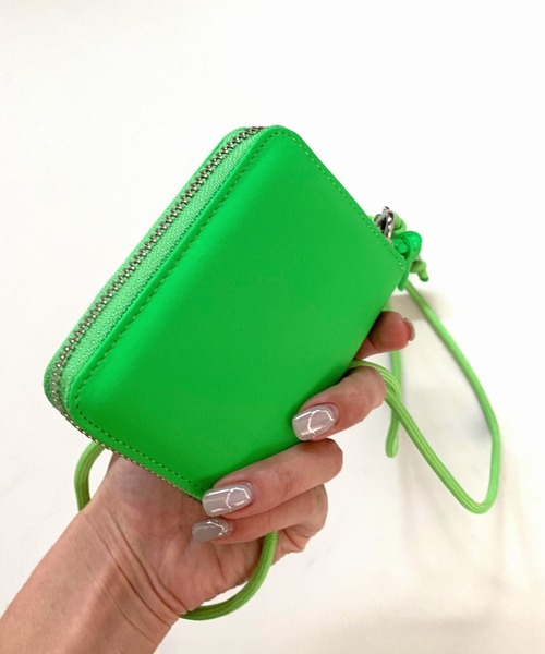 Q(キュー)の「ネオンウォレット(コインケース・レディース・クリアグリーン/フレッシュイエロー・ONE SIZE)」の10枚目の写真